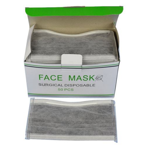 اعلی معیار کے ڈسپوزایبل ایکٹیویٹڈ کاربن نان بنے ہوئے کلین روم فیس ماسک